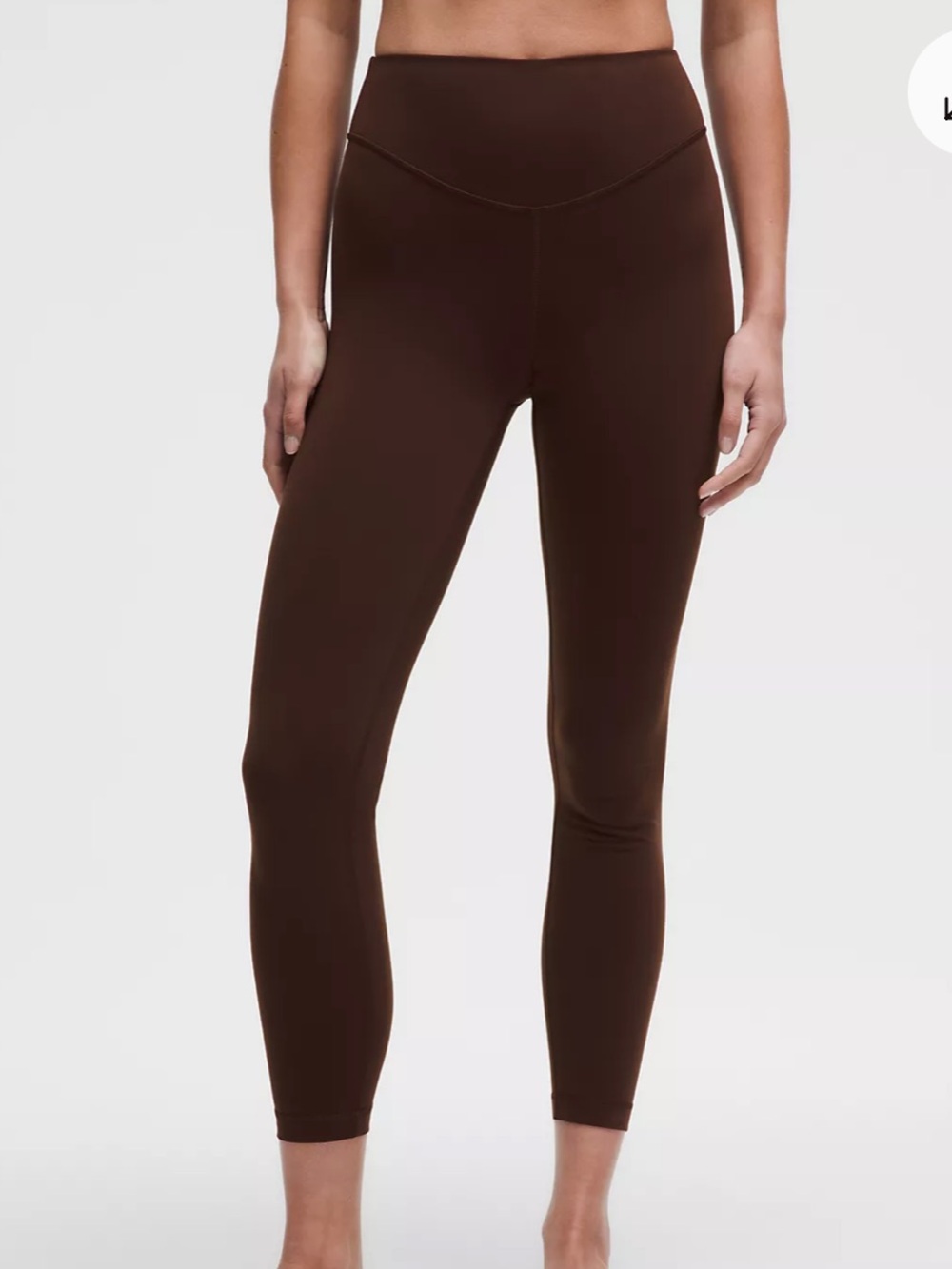 lululemon Wunder Under SmoothCover High-Rise Tight 28" Leggings in Lava Cake (br
